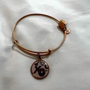 Alex and Ani Rose Gold Romero Britto Bracelet